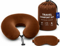 softvibes creations Fiber Filled U Shape Pillow