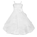 SOFYANA Girl39s Synthetic A-Line Maxi Dress