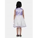 SOFYANA Satin Formal Special Occasion Dress for A Young Girl Dressy Children's Wear Frock