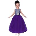 SOFYANA Satin Formal Special Occasion Dress for A Young Girl Dressy Children's Wear Frock