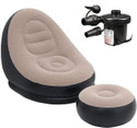 Sohanshstore Semi Aniline Leather 2 Seater Inflatable Sofa