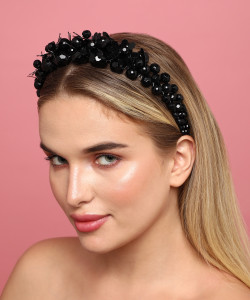sohi black color hairband hair band black