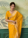 SOHINI NX Embellished Bollywood Crepe Saree