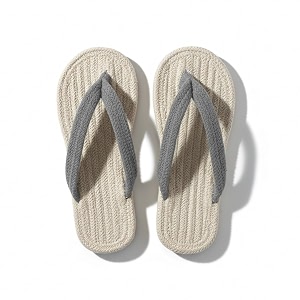 Sohum V Strap Cotton Braided Slippers for