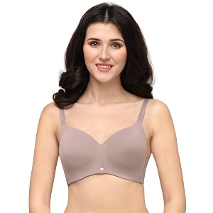 SOIE Womens Full Coverage Padded Non-Wired Seamless