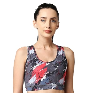 SOIE Womens Medium Impact Quick Dry Padded