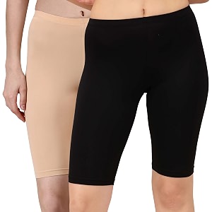 SOIE Womens Mid Rise Soft Polyamide Spandex