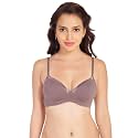 SOIE Women39s Solid SemiMedium Coverage Padded Non-Wired