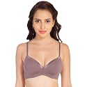 SOIE Women39s Solid SemiMedium Coverage Padded Non-Wired