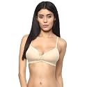 SOIE Women39s Solid SemiMedium Coverage Padded Non-Wired