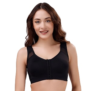 SOIE Women Front Closure Full Coverage Non