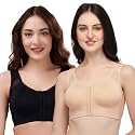SOIE Women Front Closure Full Coverage Non