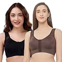 SOIE Women Front Closure Full Coverage Non