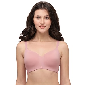 SOIE Womens Full Coverage Padded Non-Wired Seamless