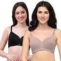 SOIE Women Full Coverage Polyamide Spandex Padded