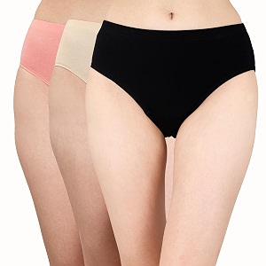 SOIE Women High Rise Full Coverage Solid