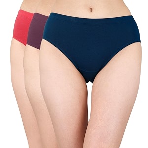 SOIE Women High Rise Full Coverage Solid