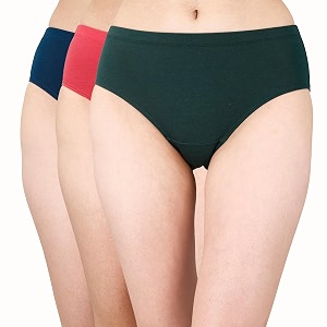 SOIE Women High Rise Full Coverage Solid