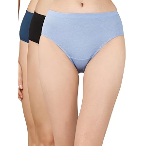 SOIE Women High Rise Full Coverage Solid
