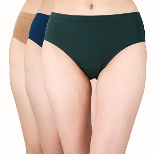SOIE Women High Rise Full Coverage Solid