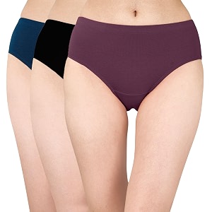 SOIE Women High Rise Full Coverage Solid