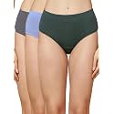 SOIE Women High Rise Full Coverage Solid