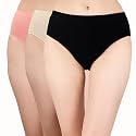 SOIE Women High Rise Full Coverage Solid