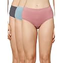 SOIE Women High Rise Full Coverage Solid