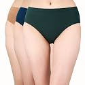 SOIE Women High Rise Full Coverage Solid
