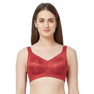 SOIE Women Minimizer Poly Spandex Full Coverage