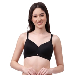 SOIE Womens Full Coverage Padded Non-Wired Seamless