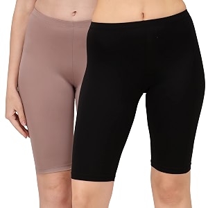 SOIE Womens Mid Rise Soft Polyamide Spandex