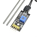 Soil Moisture Sensor Humidity Detection Module for Arduino, 5M Cable Water Content Detector with Analog & Digital Output, Garden Moisture