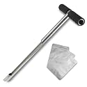 Soil Probe with Small Soil Sampler Bags. 20" Soil Sample Probe Rod. Patent Pending Ground Probe Design for Tidy Strata in Soil Test Sampling.