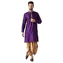 SOJANYA Men39s Silk Blend Solid Since 1958