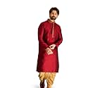 SOJANYA Men39s Silk Blend Solid Since 1958