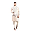 SOJANYA Men39s Silk Blend Pink Kurta amp