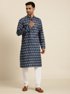 SOJANYA Men Kurta Churidar Set