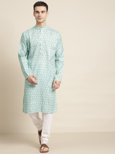 SOJANYA Men Kurta Churidar Set