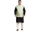 SOJANYA Since 1958 Men39s Silk Blend Dark
