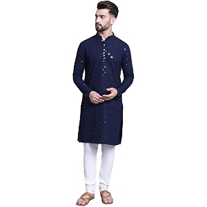 SOJANYA Men Kurta Pyjama Set