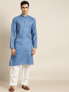 SOJANYA Men Kurta Pyjama Set