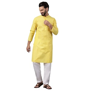 SOJANYA Mens Kurta Pyjama Set