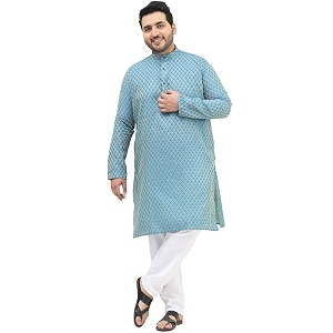 sojanya plus since 1958 men39s jacquard silk self design kurta amp off-white pyjama set