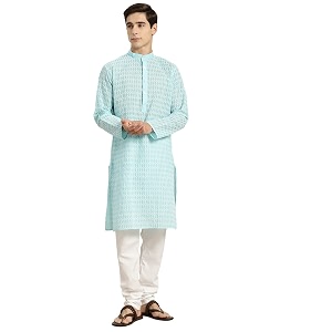 SOJANYA Since 1958 Mens Cotton Floral Regular
