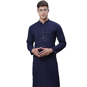 SOJANYA Since 1958 Mens Pure Cotton Sequined