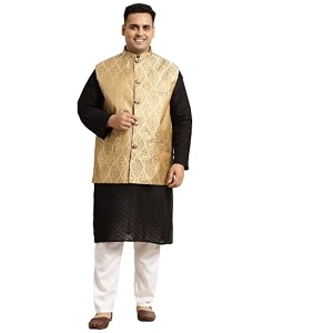 SOJANYA Since 1958 Mens Silk Blend Dark