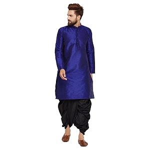 SOJANYA Since 1958 Mens Royal Blue and