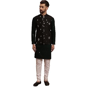 SOJANYA Since 1958 Mens Pure Cotton Green