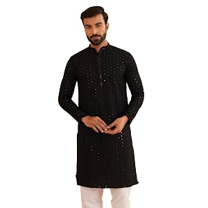 SOJANYA Since 1958 Mens Pure Cotton Sequined